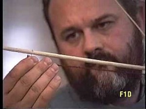 F1D indoor free flight, Aeromodelismo indoor F1D 室内飛行機