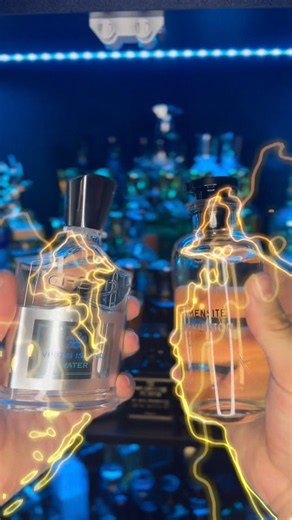 Scent of the day: LV L’Immensite + Creed Virgin Island Water #FYP #perfume #Fragrance #cologne