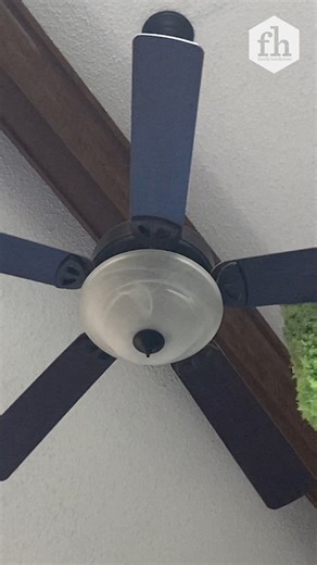 Bet you've never thought to clean your ceiling fans this way! #cleaninghack #cleaningtip #ceilingfan #howtoclean | Family Handyman