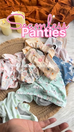 Seamless Printed Panties 🦢Soft as a feather, smooth as silk ✨ 🌸Zero Visible Panty Lines — just pure comfort and confidence. 🌸Hipster fit with full coverage for your everyday charm. 🌸Available in the cutest prints you’ll fall in love with! 💗 Sizes: 80 – 125 And yes… we have 100 unique seamless models you won’t find anywhere else 😍 ✨ Feel the difference. Wear the comfort. ✨ Such cute and soft panties, made just to match your charm 🤍 #SeamlessPanties #PrintedPanties #SoftPanties #FeatherSoft