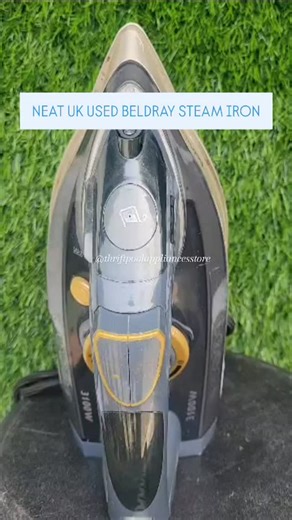 HOME/KITCHEN APPLIANCES STORE on Instagram: "Neat UK Used Beldray Steam Iron Available. Tested and working well. Price: #27,000 To Order Send a DM Call/WhatsApp 08079078113 We deliver nationwide. #thriftpoolappliancesstore #steamiron #garmentfactoryinlagos #ukusediron"