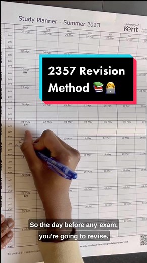 Mastering the 2357 Revision Method for Exam Success