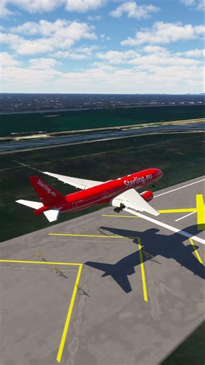 plane landed in bad weather 225