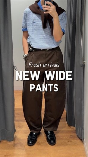[Just Launched] The NEW wide pants you’ll keep reaching for 🤎 Wide, relaxed, and zero effort style. You have to try them! 482883 Wide Fit Cargo Pants 484662 Pleated Wide Tapered Pants 484875 Barrel Pants #UniqloPants #UniqloC #MYLifeWear #UNIQLOMY #SimpleMadeBetter | UNIQLO Malaysia