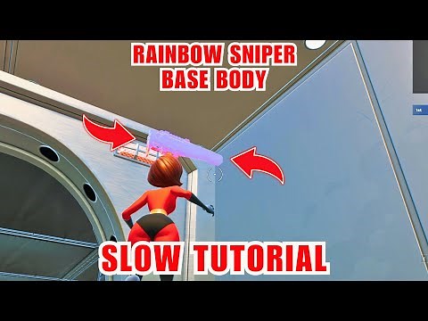 1V1 WITH EVERYGUN HOW TO GET RAINBOW SNIPER||ALL 4 MISSING PARTS LOCATIONS||FULL TUTORIAL