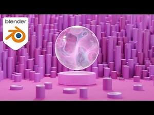 Making a Floating Orb Animation in Blender - Timelapse