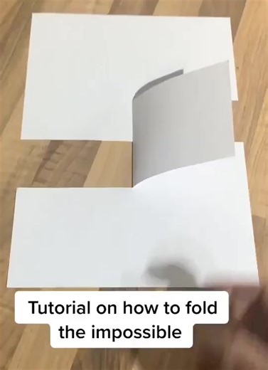 Trick Paper Folding: How To Fold The Impossible