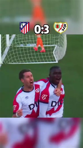 Rayo Vallecano vs Atlético Madrid 3-0 Highlights