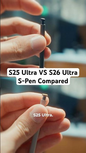 Galaxy S26 Ultra’s S-Pen is…odd.