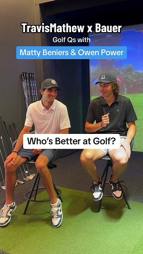 Any day talking hockey and golf is a great day. Rock your hockey and golf side with the @travismathew x Bauer collection available at the link in bio. #hockey #golf