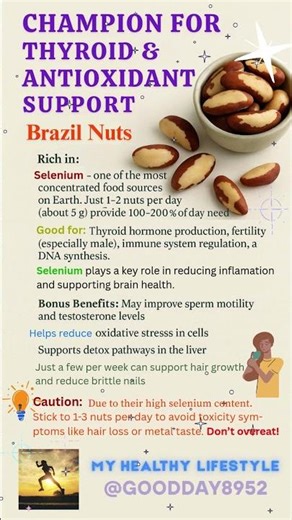 ⚡️Brazil Nut: A Superfood for Hormones, Immunity, and Beauty🪞