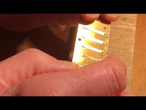 Harmonica Reedwork - Voicing, Valving & Tuning