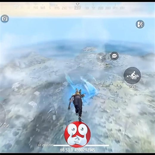 New skydrive in free fire 😳🔥#flipbook #shortsfeed