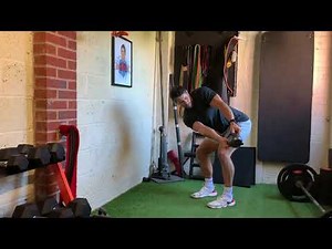 Bent-Over Kettlebell Anti Rotation