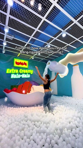 A GIANT HALO-HALO AND A ROOM FULL OF IT?! A 10/10!! 🫶🏻 📍Halo-Haloverse, The Dessert Museum