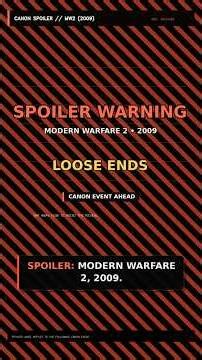 ⚠️ SPOILERS for Call of Duty: Modern Warfare 2 (2009) Where the Ghost come from?