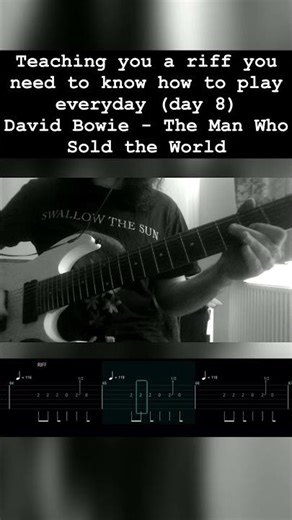 David Bowie - The Man Who Sold the World (Guitar Cover + Tabs) #guitar #guitarcover #cover #bigboss