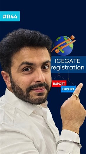 R44: ICEGATE registration (New ICEGATE Portal 2.0) launched on 17.10.2023 Importer/ Exporter are required to get themselves registered on ICEGATE portal in order to fulfil the compliance related to Import and Export. How to apply for IEC https://youtu.be/2f4O4G2iSok How to update IEC https://youtu.be/CC6QBxT7ipc #icegate #import #iec #export #gst #accountant #student #cadeveshthakur | CA Devesh Thakur