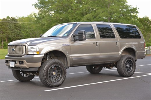 No Reserve: 2003 Ford Excursion Limited Power Stroke 4x4