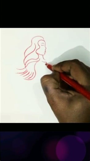 Beautiful Angel Drawing 😇✨ | Step by Step Angel Sketch #Shorts