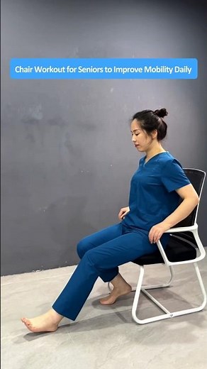 Simple Chair Workout for Seniors to Improve Mobility Daily