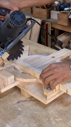 9.6K views · 175 reactions | Woodworking Tricks Making Wooden Miter Saw Part 2 #trick #mitersaw #woodart #wooddesign #woodcraft #woodworking #wood #tipswoodworking #wooddiy #woodwork #woodjoinery #Japanesejoinery #joinery #amazing #FacebookReelsContest #Wow #tricks #reelsfb #reelsviral #reels​ #carpentry #carpenter | Woodworking Ideas | Facebook
