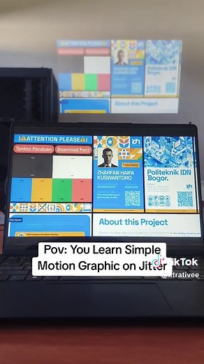 Simple Motion Graphic Tutorial on Jitter | POV