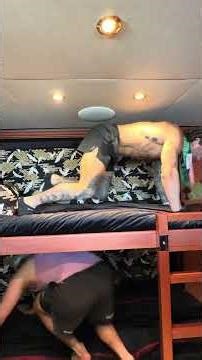 Running a 5K on bunk beds #funny #runner #running #fyp