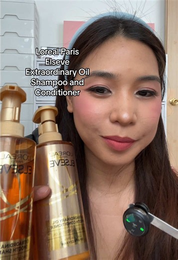 Elseve Extraordinary Oil shampoo and conditioner review for dry frizzy hair