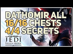 All Chests and Secrets Dathomir Star Wars Jedi Fallen Order