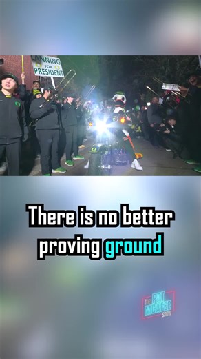 OREGON YOU'VE BEEN SO GOOD TO ME YOU MAKE ME WANNA SHOUT 🗣🗣SHOUT #CollegeGameDay #oregonfootball #theoregonduck #patmcafee @College GameDay @Oregon Football @The Oregon Duck