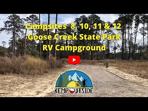 Goose Creek State Park RV Campsites 8, 10, 11 & 12 | Camping in North Carolina | Campsite Reviews