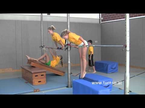 Schulturnen Teil 4 Lehrvideo Turn10 Reckturnen
