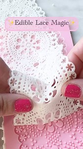 19K views · 29K reactions | ✨EDIBLE LACE MAGIC✨ I finally tried...