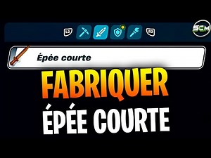 Comment Fabriquer une Épée Courte dans un Monde de Survie Fortnite, Astuce Emplacement Épée Lego