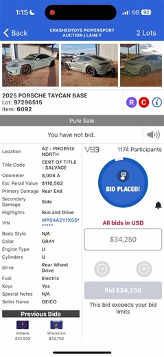 Join the Porsche Club Through Copart Auctions