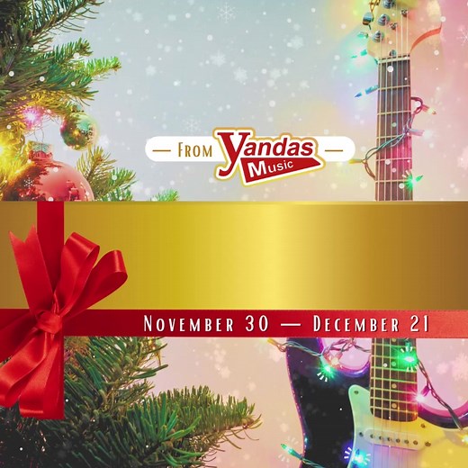 SUNDAYS just got a whole lot better! We're open 12/8, 12/15, & 12/22 to save your weekend. Get last-minute gifts sorted with our sales reps! #shoplocal Yandasmusic.com | Yandas Music and Pro Audio