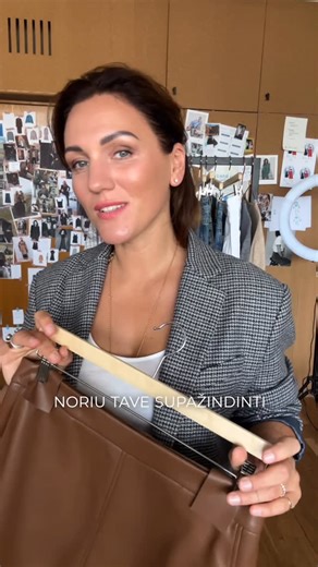 CAPSULE by Agne Gilyte on Instagram: "Skirt ‘TOSCANA’ - all about it from our creator Agnė💙 -A-line shape -eco leather -rich almond shade -pockets - OF COURSE -perfect with knee-high boots, ballerinas or loafers"