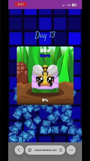 Day 13 of opening packs in Blooket!