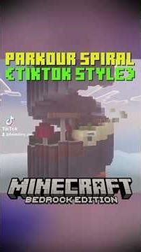 parkour spiral para Minecraft bedrock 🗿