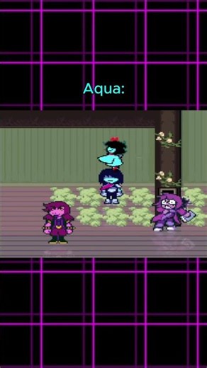 3 Reasons to glaze Aqua #deltarune #deltarunechapter5 #undertale