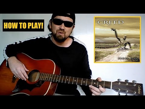 Guitar Tutorial: Creed "What If" Intro