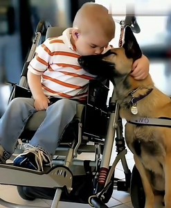 MY SON DOESN’T SPEAK—BUT HIS SERVICE DOG UNDERSTOOD EXACTLY WHAT HE WAS TRYING TO COMMUNICATE There are some moments that feel so profound, I wish I could capture them and replay them forever. This was definitely one of those times. We were simply waiting in the lobby—just a routine check-up—but even after all these visits, Liam still grew quiet in unfamiliar places. He doesn't speak, not since he was three years old. The therapists say he understands far more than he lets on, but at times… it’s