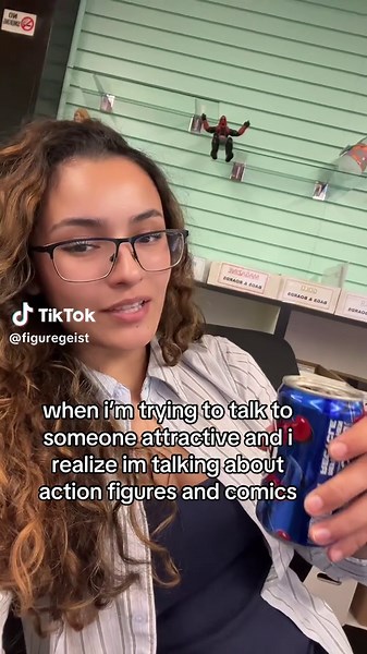 literally filmed behind the counter of a comic shop. send help. #comics #actionfigures #funny #dc #supergirl