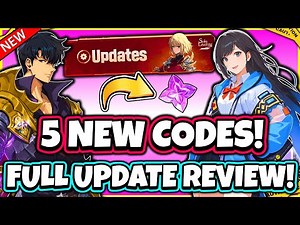 5 NEW CODES! JINAH FULL REVEAL & NEW WEAPON! EVENTS / BUFFS / & MORE! [Solo Leveling: Arise]