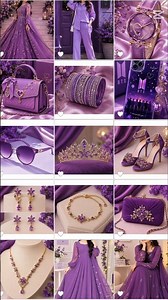 👑 Purple Princess Collection 💜 | Beautiful Frocks, Jewellery & Accessories ✨