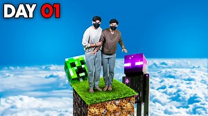 1.1K views | We Survived 100 Days on One Block in Minecraft Hardcore! | Mod Gaming | Facebook