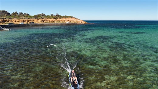 First test run on the Bonafide PWR129 with Newport NK300 motor and Wizard Foot Steering. My busted up knees love this change. | SLH