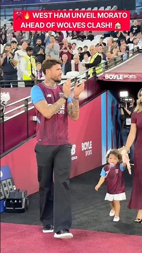 West Ham have unveiled Morato ahead of their Championship clash with Wolves. 👀⚒️