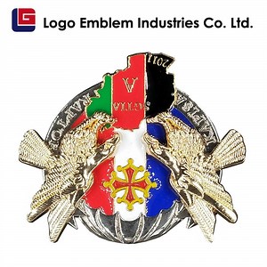 [Hot Item] Custom Logo Police & Security Officer Badge - Hard Enamel Cloisonne